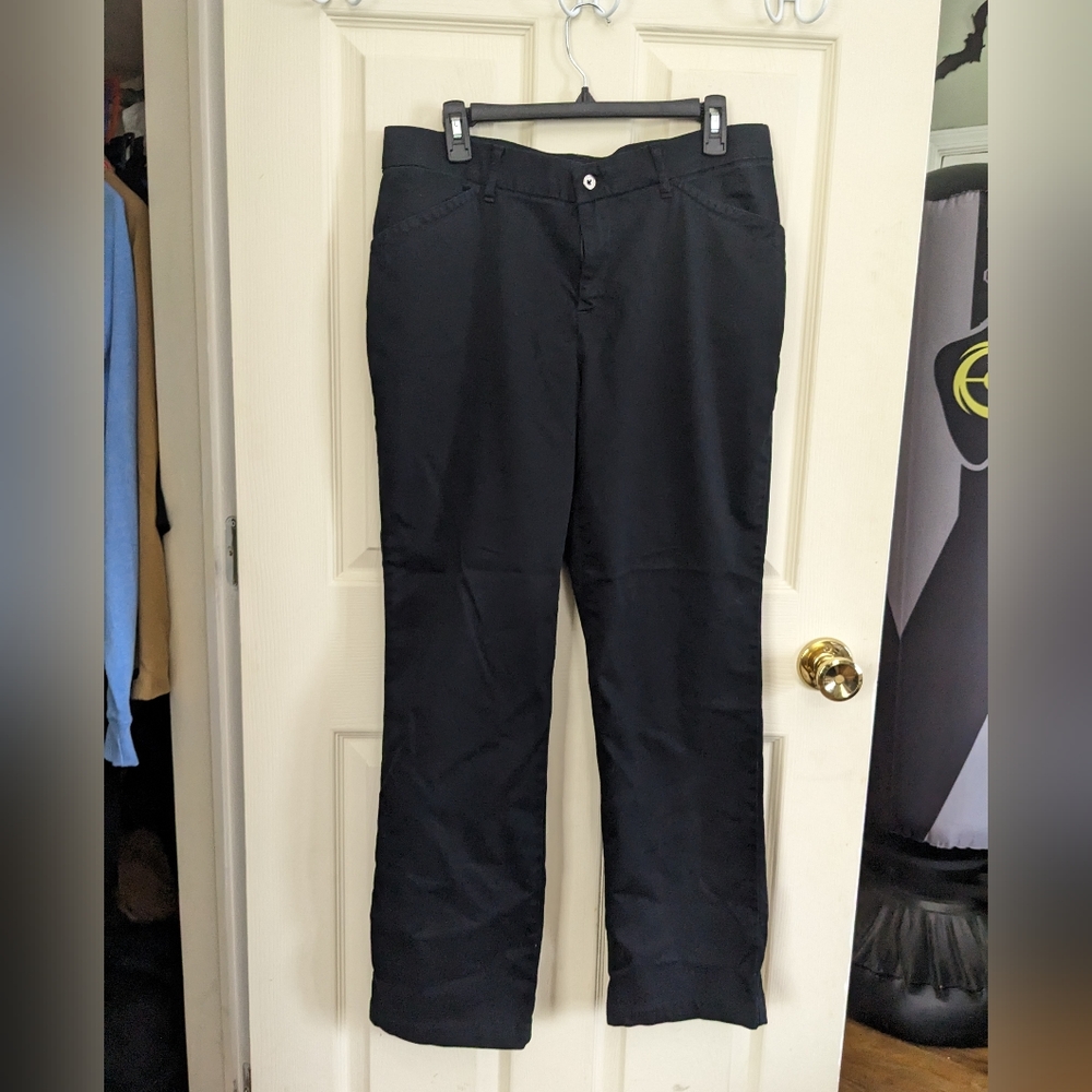 Lee Flex Motion Women's Jeans Reg Fit Straight Leg Mid Rise Stretch Sz 12 medium